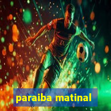 paraiba matinal